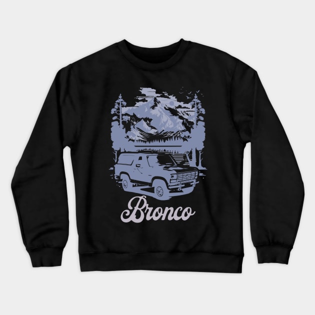 Bronco. Crewneck Sweatshirt by lakokakr